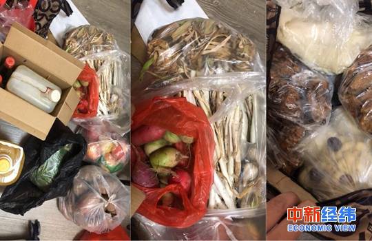 汽车后备箱物品。中新经纬张猛摄