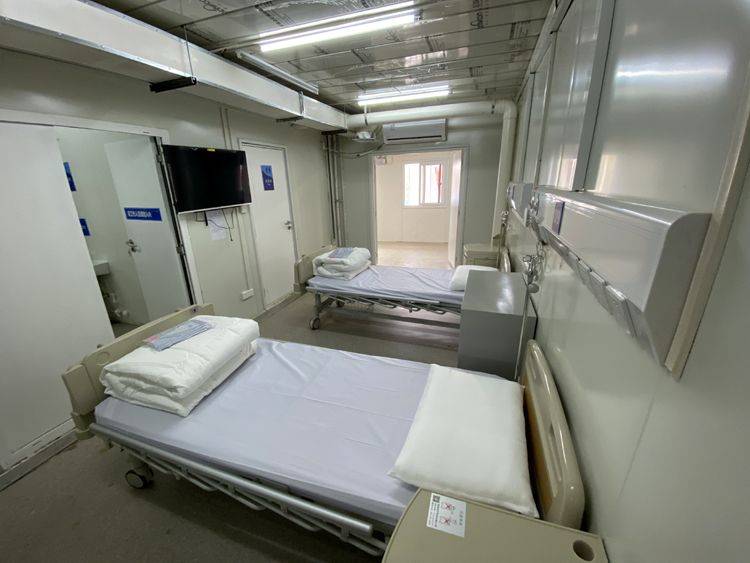 实拍武汉火神山医院病房内部 今日将接收首批病患 组图