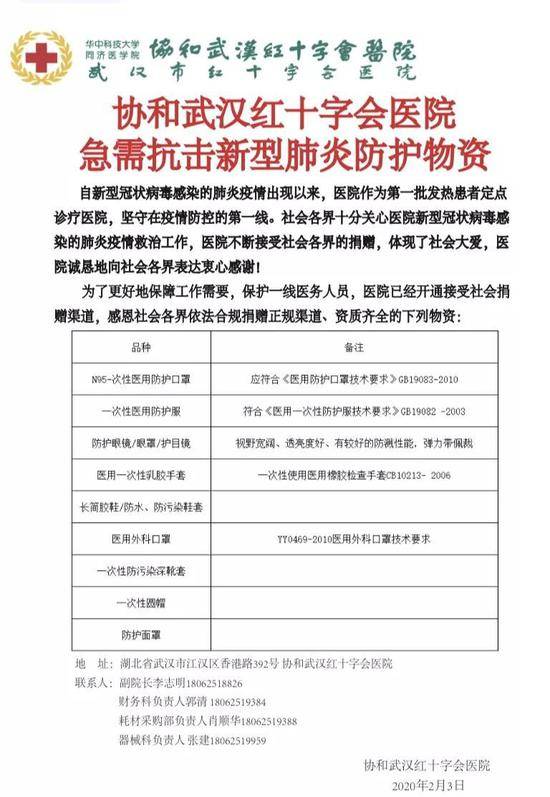 20家医院仍告急！请务必捐赠医用级别物资