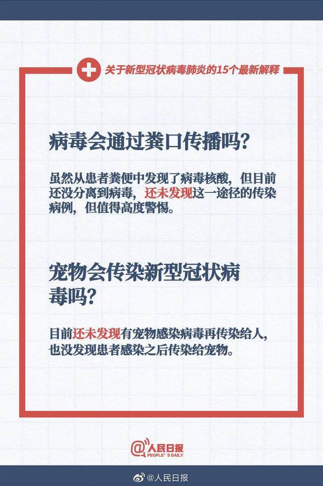 转扩！关于新型冠状病毒肺炎的15个最新解释