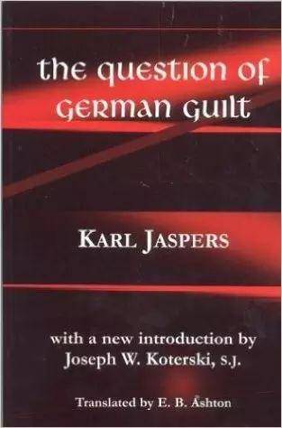 雅思贝尔斯《德国罪过问题》英文版