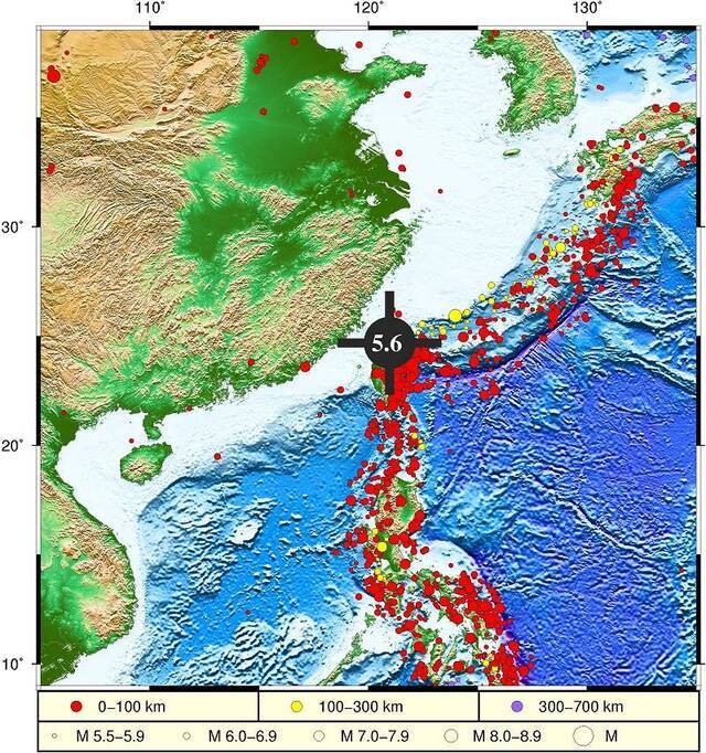 自然资源部：台湾海域地震不会引发海啸