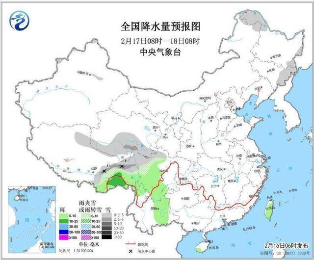 东北仍有强降雪 江南华南局地降温超10℃