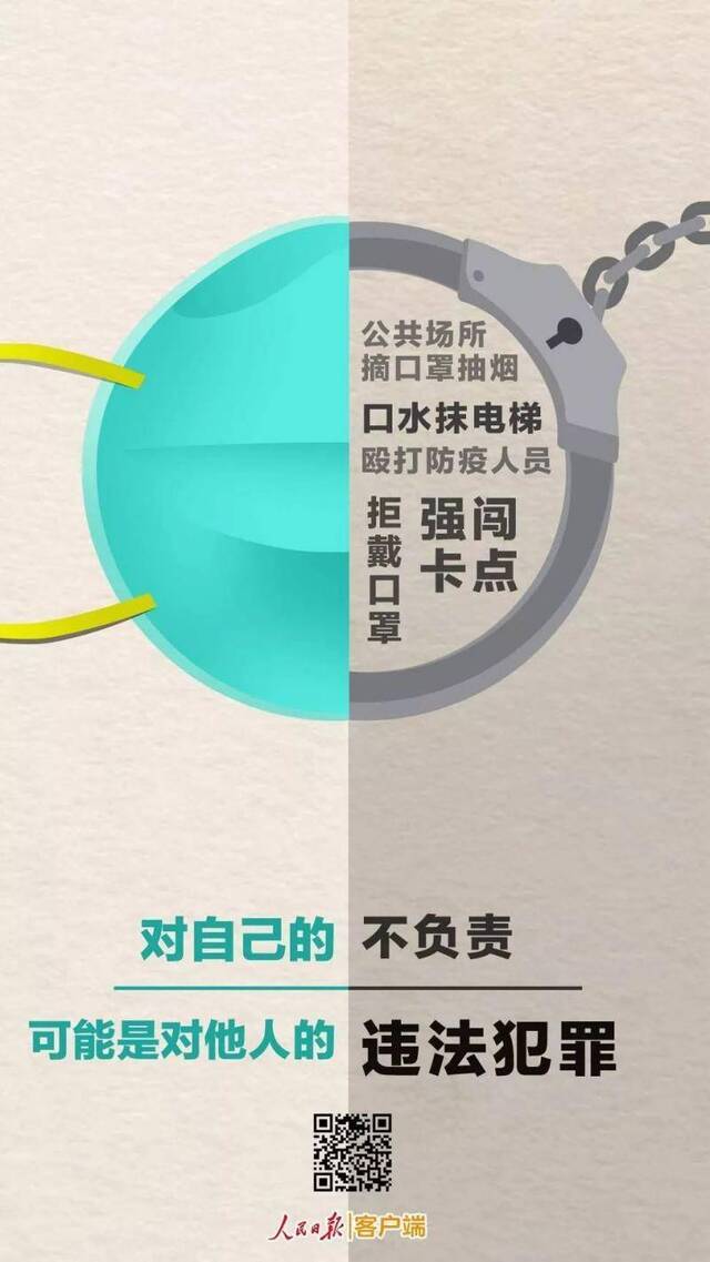 人民锐评:“就是不戴口罩”，疫情当前岂可放飞自我？