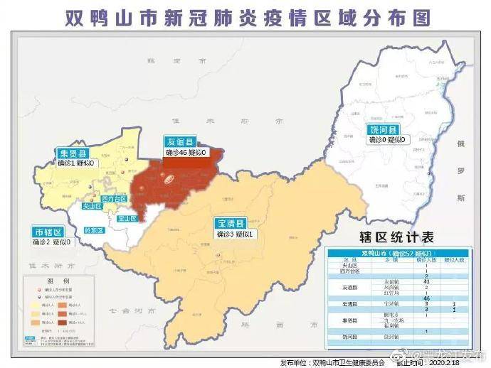 黑龙江双鸭山公布2例新增确诊病例行动轨迹