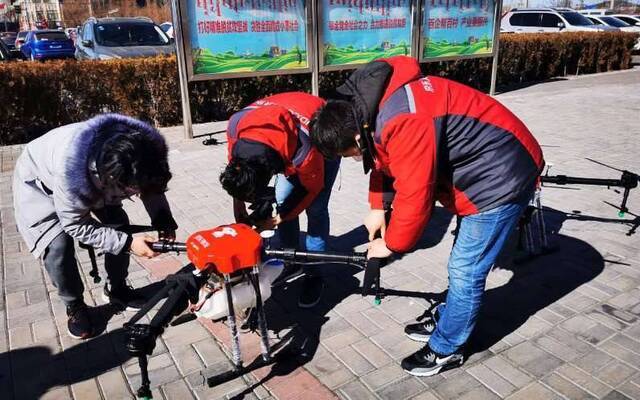 千里驰援内蒙鄂尔多斯，京东物流无人机完成超低空消毒