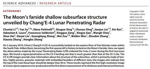 ▲研究论文在《Science Advances》期刊在线发表。