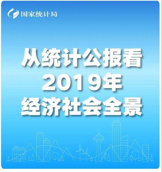 图解：从统计公报看2019经济社会全景