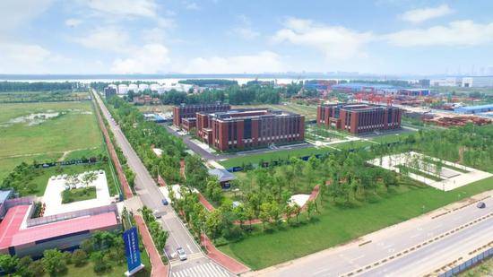 武汉国家航天产业基地示范区航拍图