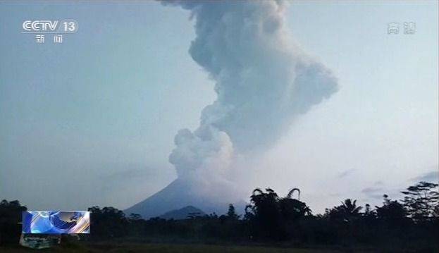 印尼火山喷发：周边地区恰逢降雨 污染得以缓解