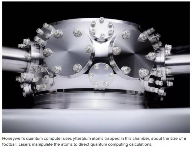 外媒：霍尼韦尔称将发布全球最强大的量子计算机