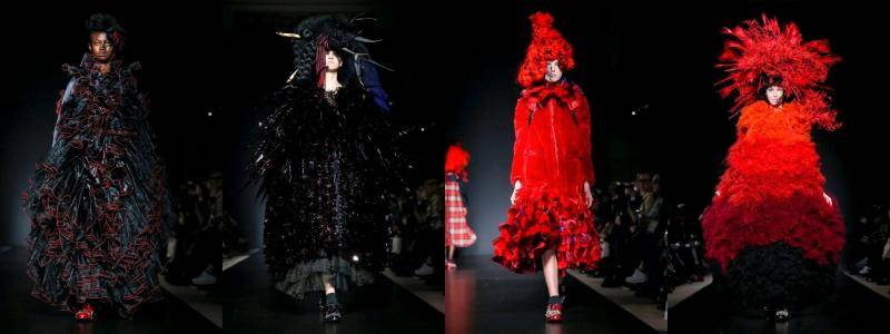 在家看秀｜被红与黑“霸屏”的巴黎时装周