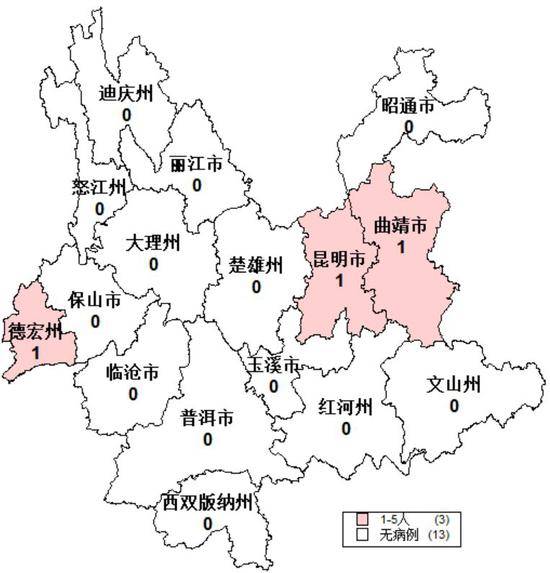 云南省新增确诊病例和累计治愈出院病例趋势图