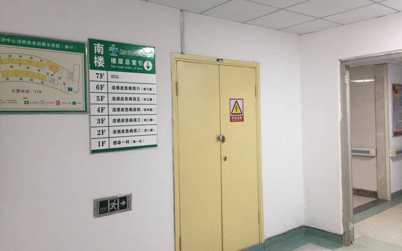 武汉市最初集中收治“不明原因肺炎”患者的金银潭医院。新京报记者张胜坡摄