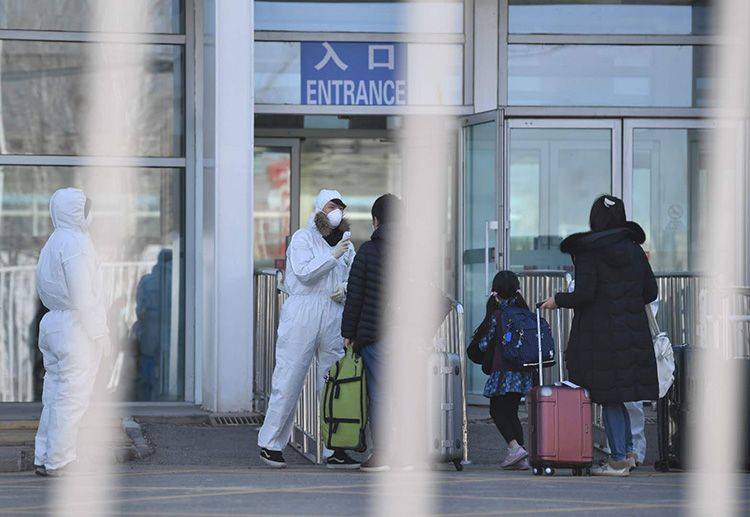 疫情严重国家抵京旅客接待区今日投入使用  组图