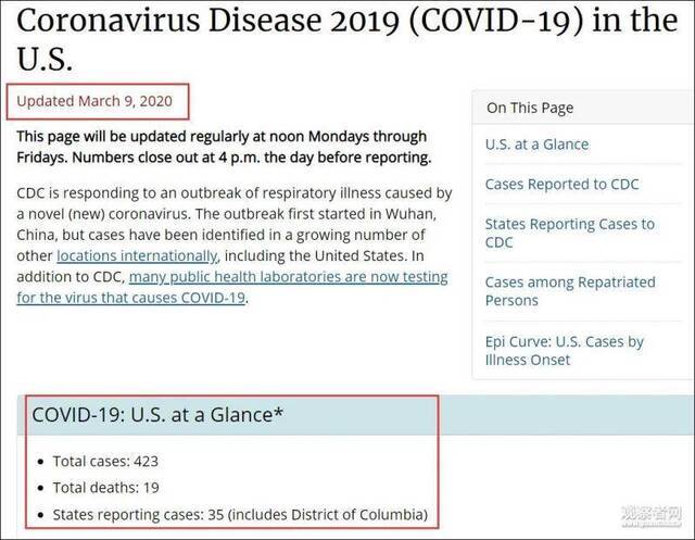官方数据严重滞后，美国累计确诊数只能靠媒体手算