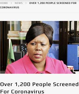 △赞比亚政府首席发言人多拉·西莉亚（图片来源：赞比亚国家电视台ZNBC官网）