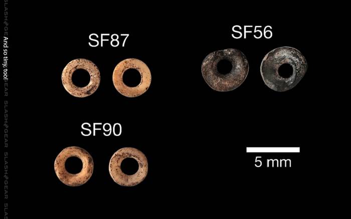 莱索托33000年前的鸵鸟蛋壳珠子就像是石器时代的“点赞”