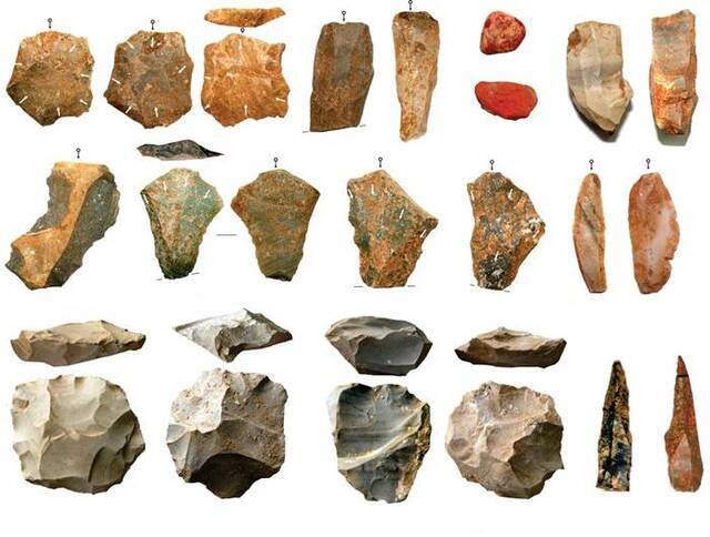 研究人员报告在印度中部松河（Son River）河谷达巴（Dhaba）考古遗址发掘出了大量石器。他们发现这些石器从大约8万年前开始持续存在于考古纪录中，显示当