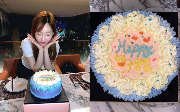 泰妍庆祝31岁生日