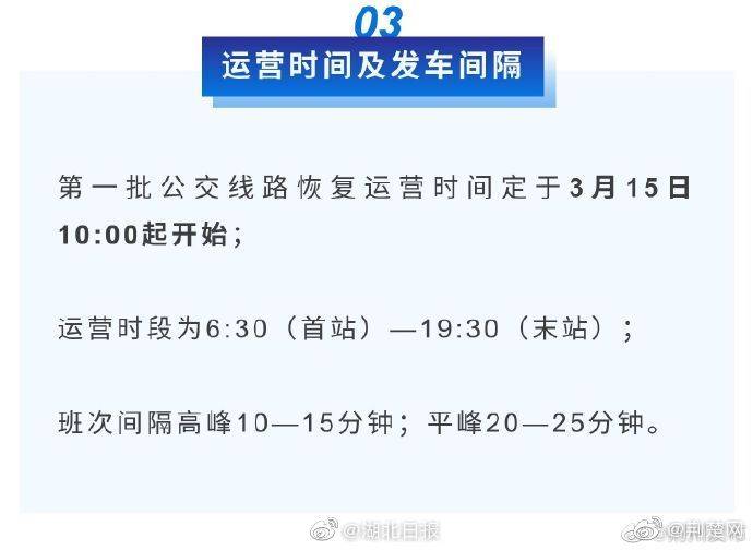 湖北咸宁和荆州两市中心城区公共交通15日起恢复运行