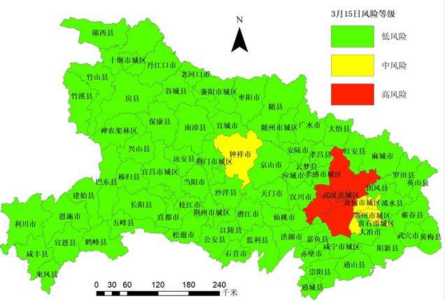 湖北高风险市县，只剩1个