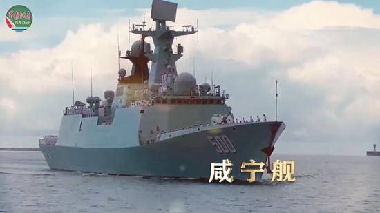 海军九艘“湖北籍”舰艇集体出镜，场面燃爆！