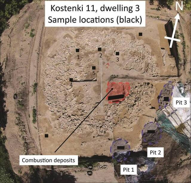 俄罗斯科斯捷尼基村发现2万年前冰河时代古人类遗址用猛犸象骨头搭建房屋