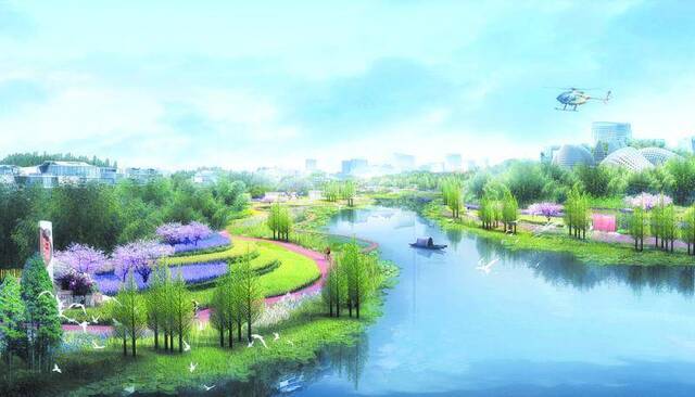 瞄准“国家级” 杨溪湖湿地公园预计年底开放