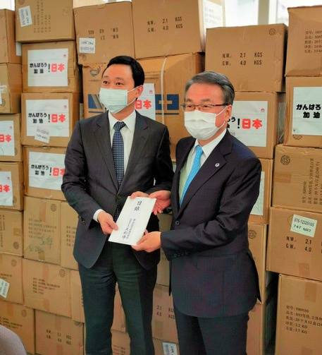 华为向日本赠送50万枚口罩 日本网友：向中国企业真诚说声谢谢
