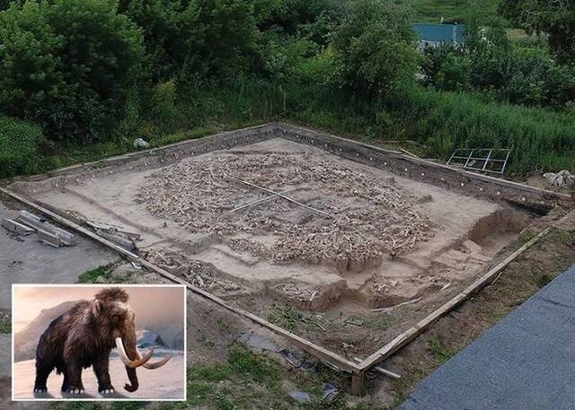 俄罗斯Kostenki 11遗址发现2.5万年前长毛象骨圈揭人类冰河时期挣扎求存