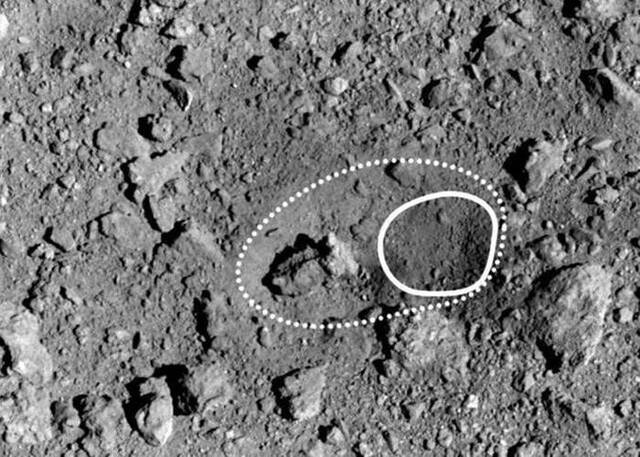 龙宫小行星表面人造陨石坑比模拟实验大7倍反映表面非常脆弱