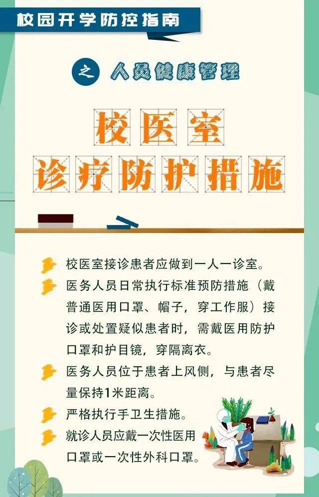 在校人员健康如何管理？校园防疫指南告诉你