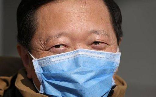  1月30日，王广发病愈出院。新京报记者李凯祥摄