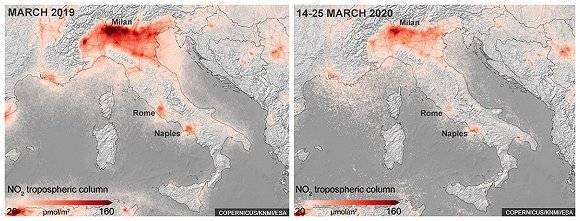 “封国”致欧洲二氧化氮排放下降，空气改善挽救更多生命？