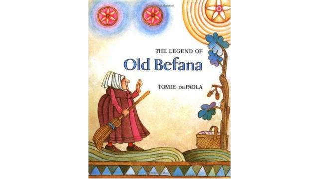 《老贝法纳的传说》（The Legend of Old Befana），汤米·狄波拉著绘。故事里有一个被称为贝法纳的女巫，她会在主显节前夜（1月5日晚上）给好孩子送礼物。