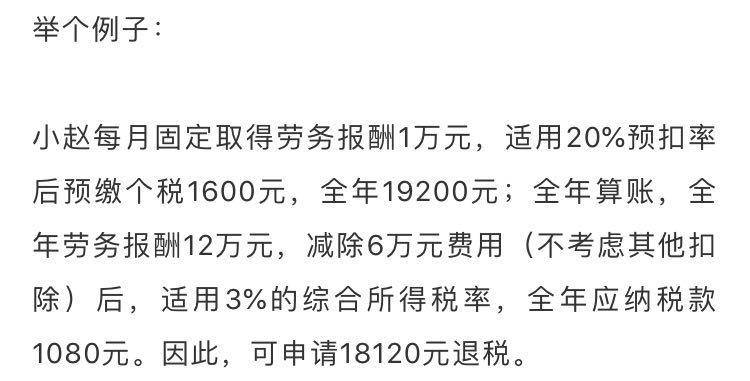 2019年个税年度汇算“刷屏” 有人退有人补 玄机在这