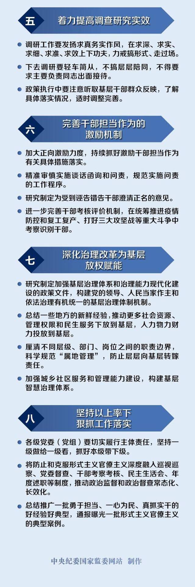 一图读懂  持续解决困扰基层的形式主义 党中央有这些要求