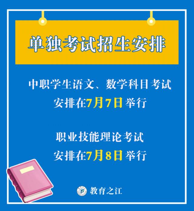 取消中考体育测试 ，体育分不计入中考总分…… 浙江调整2020年部分教育考试招生安排