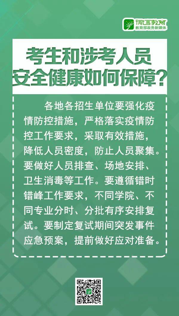 8张大图告诉你，2020年研考复试如何安排？