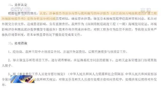 连名字都抄 深圳某项目环评报告竟出现35次“湛江”