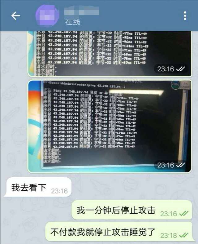 网络攻击黑产致玩家玩游戏掉线:一千元瘫痪网站9小时