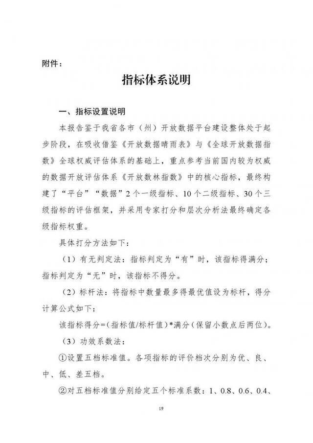 四川省大数据中心全文发布《四川数据开放指数报告（2019）》