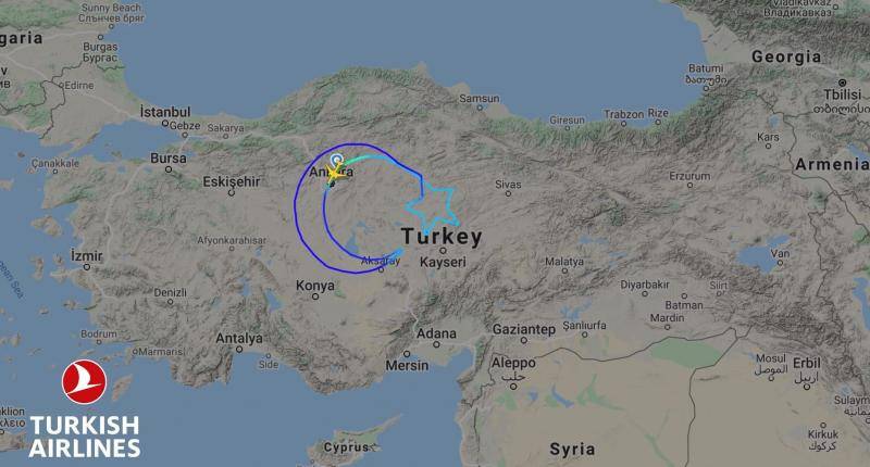 土耳其航空昨天在天上干了件“大”事