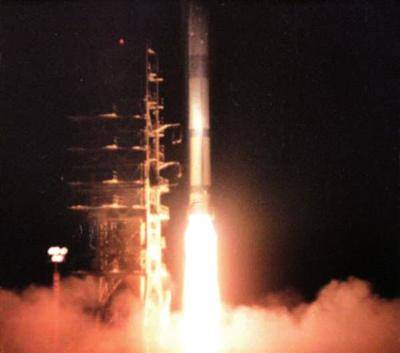 1970年4月24日，“长征一号”运载火箭成功发射（资料照片）