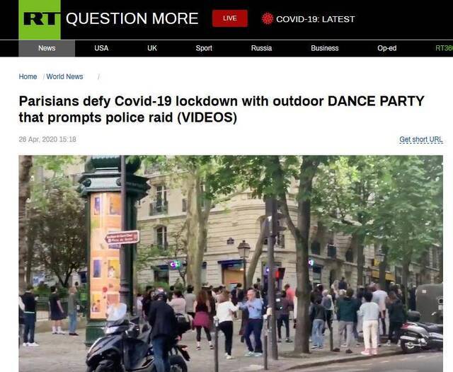 数十人巴黎街头即兴起舞“狂欢”，跳着跳着警察来了……