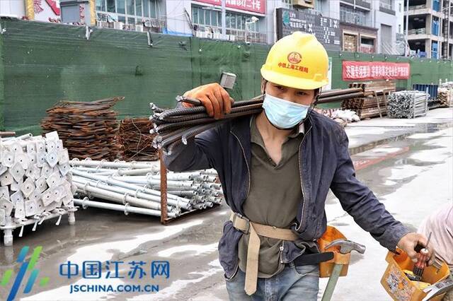 防控与生产两手抓 南京地铁七号线建设开启加速模式