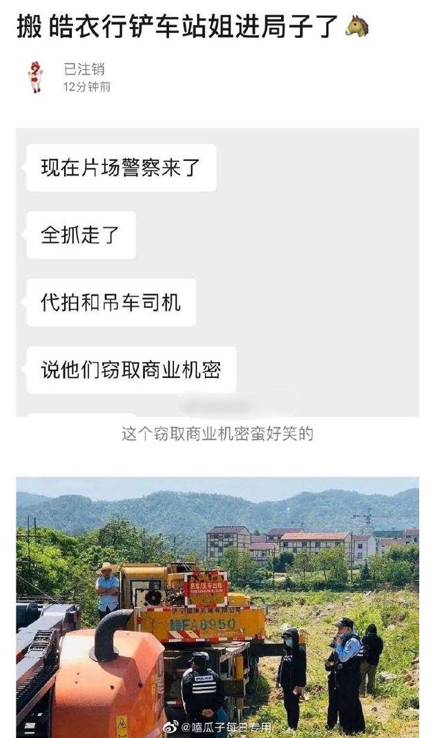 网曝《皓衣行》代拍被抓 被指“窃取商业机密”