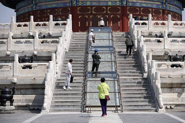 天坛祈年殿院落恢复开放 需实名预约持身份证入园 组图