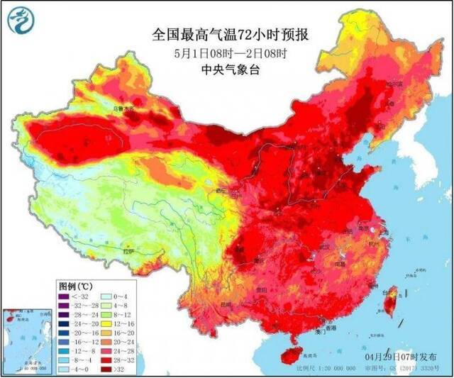 “五一”假期天气出炉，北方多地气温将创新高